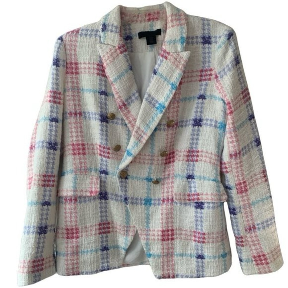 Pastel Tweed Women's Blazer